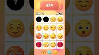 Emoji Match Puzzle 2D - Puzzle Mobile Game  #games #unity #gameplay #puzzle #androidgames  #gaming
