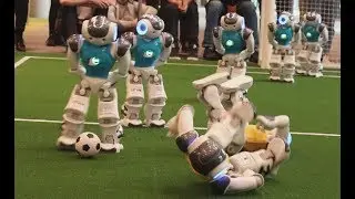Robocup 2019 SPL Semi Final - HTWK vs. Nao Devils