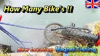 How Many Bikes! New Location.Magnet fishing. #17