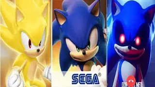 Super Sonic vs Sonic Forces vs SONIC EXE Call Prank