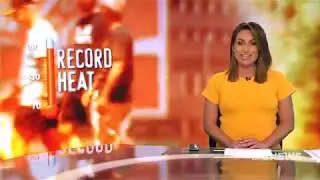 Hottest day ever recorded in the Sydney basin - 9 News