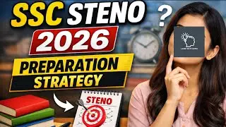 💫SSC Stenographer 2026 Strategy🤞 | How I Would Prepare If Starting Today ➡️➡️ #LearnWithSapna 