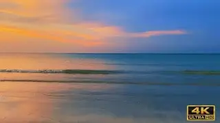 Night Ocean Waves ASMR in 4K | Relaxing Sea Sounds for Restful Sleep Vol 88