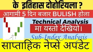 अर्को हप्ता के हाेला?3200 काे सिमा पार गर्ला? Weekly Nepse Update/Nepse Yechnical Analysis.Sub index
