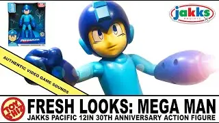 Toy Shiz FRESH LOOKS: MegaMan Jakks Pacific 12in 30th Anny Figure