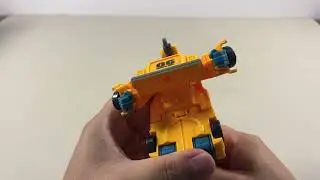 10-minute engineering car mecha deformation toy assembly ASMR | Comment on toys