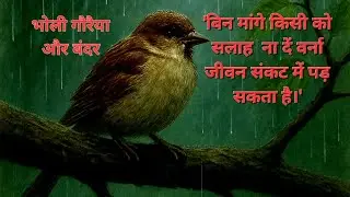 Panchtantra ki Kahani/The innocent sparrow and themonkey/Hindi Kahani/Moral Stories/Bedtime Stories/