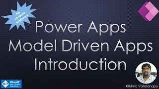 Model Driven Apps Introduction