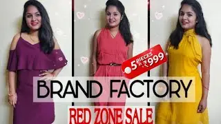 RED Zone Sale || Brand Factory ||Any 5 pcs @ 999 only||Annual Clearance || Shradhanjali Jena [9]