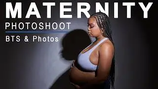 Phylicia's Maternity Photoshoot - BTS