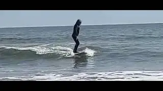 Billy trimming the line - Ocean Isle Surf Dawg