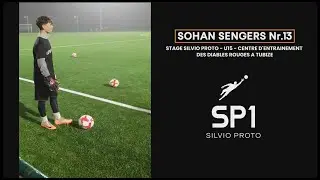 Sohan Sengers - Gardien de but - U15 -  Stage de Silvio Proto - 11 mars 2024