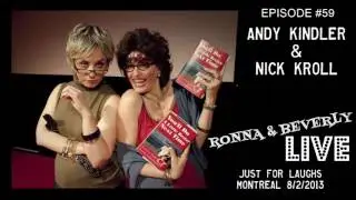 Andy Kindler & Nick Kroll - Ronna & Beverly Live at JFL 8/2/2013