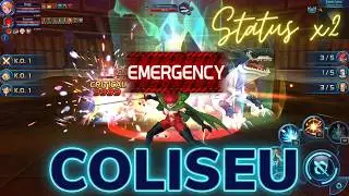 LADMO: Est&aacute;dio Coliseu (Round 1 - 30) Data - Rosemon ❤️ (Original) Status x2 (Solo)