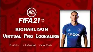 FIFA 21 - How to Create Richarlison - Pro Clubs