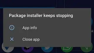 How to fix package installer keeps stopping android | package installer has stopped problem solved