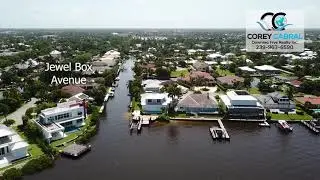 Royal Harbor Naples Florida Waterfront Real Estate 7 of 11 Bay & Canal front aerial videos