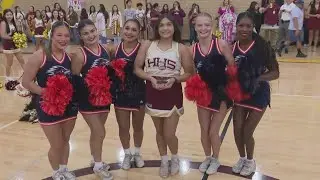 KENS 5 Play of the Week awarded to Harlandale cheerleader