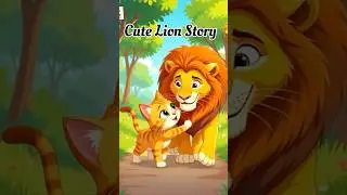 Cute lion story #shorts #cat #viral #pets