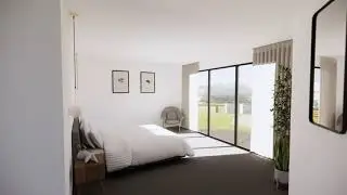 Interior Design digital flythrough, Video walk through Master suite Renovation. Enscape SketchUp