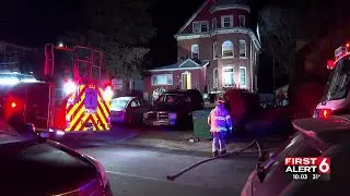 Crews battle house fire in Omaha