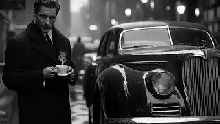 Smooth Vintage Swing Jazz Music for a Relaxing Evening with Classic Vintage Noir Aesthetics