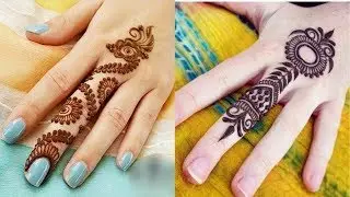 Creative Girls Mehndi Designs | Henna art Tutorials Complete | HairStylesandFashions