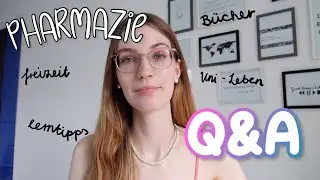Eure Fragen zum Pharmaziestudium beantwortet! 🫀🥼🧪 || Q&A