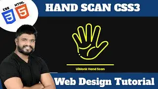 Ep104 - Hand scan Css3 animation tutorial with source code