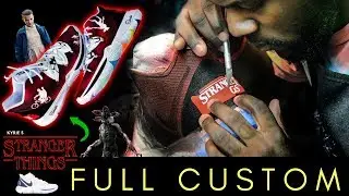 STRANGER THINGS Kyrie 5 | FULL CUSTOM