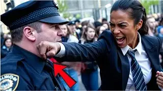 Racist Cop Attacks Black FBI Agent, Get Shocked When She Fights Back