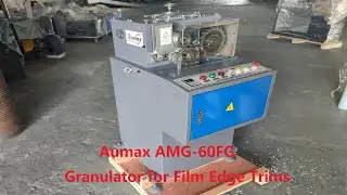 Squeezing Type Films Granulator Aumax AMG-60FG for Blowing Films Edge Trims