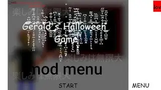 Baldi Gerland's Weird Holloween Game mod menu android port (Baldi basics mod)