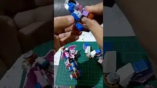 [Instructional Video] Compatible with Lego Building Blocks - Dual Gunner