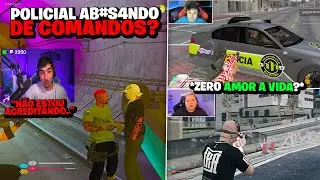 OVOTZ FOI TIRADO A FORÇA DO CARRO! AB#S4NDO DE PODER? + KROOZZNS TENTANDO SEQU3STRAR POLICIAL!! 😱