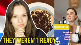 Dutch Girl Reacts to Americans Trying Dutch Food (What They REALLY Think)