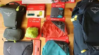 Top Accesorios MOCHILEROS para empacar, la MOCHILA más ligera (Osprey) y tips de viaje.
