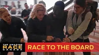 A Race To The Sign Up Board (The Amazing Race Canada S7)