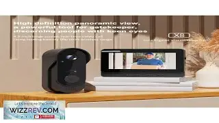 Newly Upgraded IP66 Waterproof Visual Smart Doorbell 2.4G Wireless WiFi Ultra High