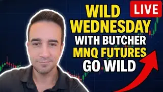 Wild Wednesdays with Butcher & Mustang Trader| MES and MNQ Futures Go Wild Jan 28, 2026.⚡