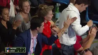 John Millman v  Gilles Simon match highlights (QF)