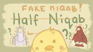 ╰┈➤ ❝ Half Niqab or Fake Niqab? ❞