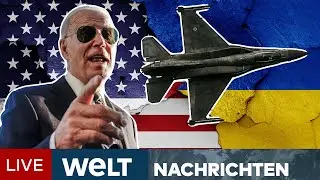 UKRAINE-KRIEG: Biden kurz und knapp - Keine Kampfflugzeuge f&uuml;r Kiew | WELT Newsstream