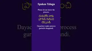 #132 Spoken Telugu | How to Speak Telugu in an IT Office | Daily Work Conversations