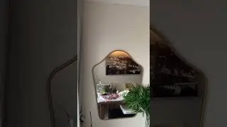 Asymmetrical Mirror Home Decor,Irregular Mirror,Aesthetic Mirror Wall Decor #shorts