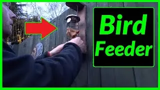 Making a Pallet Wood Bird Feeder for the Garden