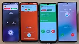 Incoming call Motorolla Razr50u TCL 30b Realme note60x Samsung galaxy S23 Ultra with mouse control
