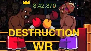 NEW WR! More than 5 min improve! Big Shot Boxing || Speedrun Elite Title || 8:42.870