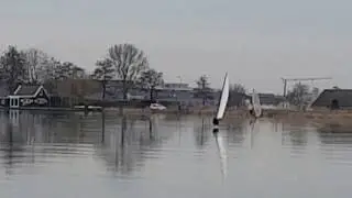 IJssurfen  IJssurfer vs DN IJszeiler 28-01-2017 Langeraarse plas