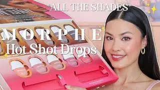 *НОВЫЕ* капли от солнца и румяна Morphe Hot Shot Sun Drops и Blush Drops 💧☀️ Образцы и обзор!